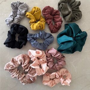 Assorted Scrunchies Set